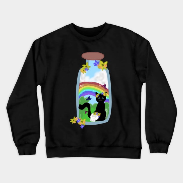 Pretty Insulin Vial Crewneck Sweatshirt by CatGirl101